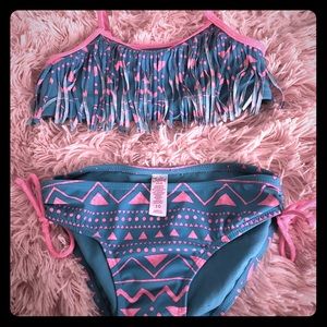 Girls Size 10 JUSTICE bathing suit